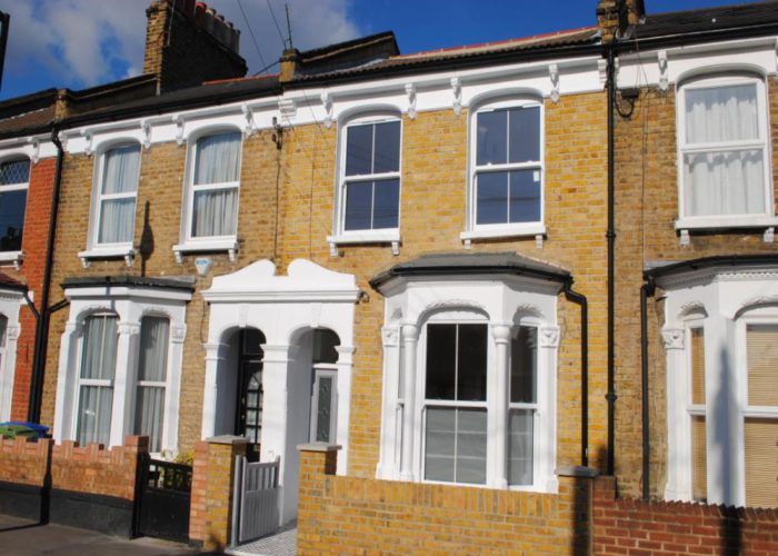 Front Of Property With Cleaned Brickwork